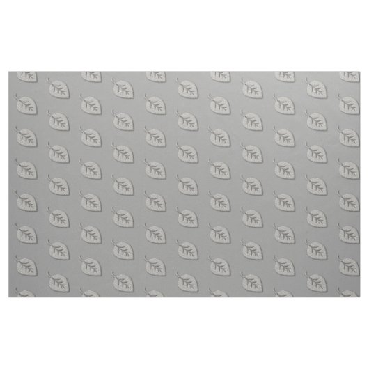 Silver Leaf Muster Stoff (Fat Quarter (45,7 x 55,9 cm))