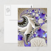 Silver Leaf Postcard Postkarte (Vorne/Hinten)