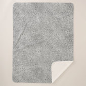 Silver Leopard Gray Meow Kitty Cat Sherpadecke (Vorderseite)