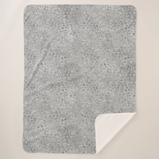 Silver Leopard Gray Meow Kitty Cat Sherpadecke (Vorderseite)
