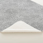 Silver Leopard Gray Meow Kitty Cat Sherpadecke (3/4)