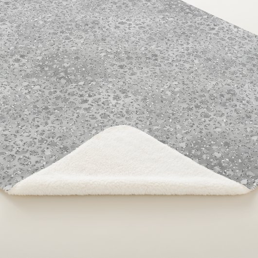 Silver Leopard Gray Meow Kitty Cat Sherpadecke (3/4)