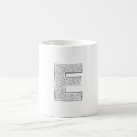 Silver Letter E Kaffeetasse (Mittel)