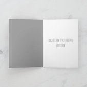 Silver Letter L Karte (Innenseite)