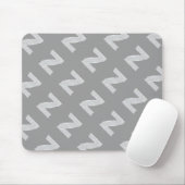 Silver Letter Z Mousepad (Mit Mouse)