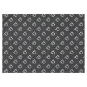 Silver Libra Zodiac Sign Snake Skin Style Tischdecke (Vorderseite (Horizontal))