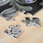 Silver Lila Decorative Jigsaw Puzzle (Seite)