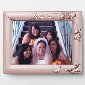 Silver Lilac Bridesmaid Foto Plaque hinzufügen Fotoplatte