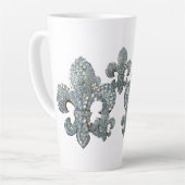 Silver Lilie Scatter Tasse (Linke Ecke)