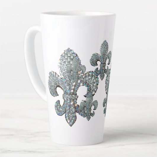 Silver Lilie Scatter Tasse (Linke Ecke)