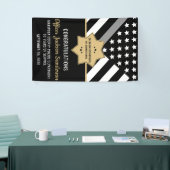 Silver Line von Korrektur-Referenten-Party Banner (Messeveranstaltung)