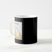 Silver Lining macht es Gold.. schimmernd und Kaffeetasse (Vorderseite Links)