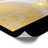 Silver Lining macht es Gold.. schimmernd und Poster (Ecke)