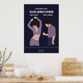 Silver Linings Playbook Minimalistisch Movie Poster (Küche)