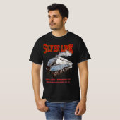 Silver Link - LNER Class A4 2509 Steam Train Loco T-Shirt (Vorne ganz)