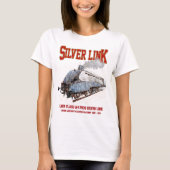 Silver Link - LNER Class A4 2509 Steam Train Loco T-Shirt (Vorderseite)