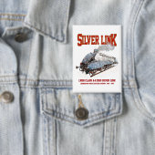 Silver Link - LNER Klasse A4 2509 Dampflok Button (Insitu)