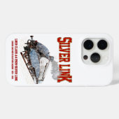 Silver Link - LNER-Klasse A4 2509 Dampflok Case-Mate iPhone Hülle (Rückseite (Horizontal))