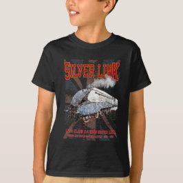 Silver Link LNER Klasse A4 2509 Lokomotive UK-Flag T-Shirt