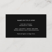 Silver Lips Imitate Sparkle Kiss Beauty Makeup Chi Visitenkarte (Rückseite)