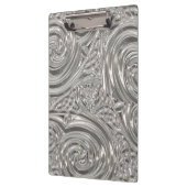 Silver Look viktorianische Jugendstil grau Klemmbrett (Links)