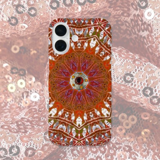 Silver Mandala Case-Mate iPhone Hülle