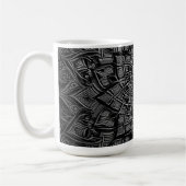 Silver Mandala Mug Kaffeetasse (Links)