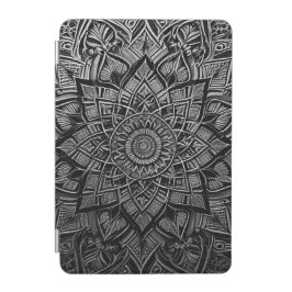 Silver Mandala Stylish iPad Smart Cover
