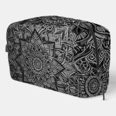 Silver Mandala Waschbeutel (Rechte Ecke)