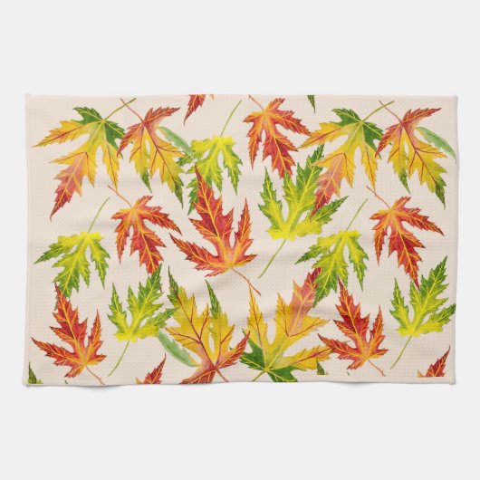 Silver Maple auf einem Küchentuch (Horizontal)