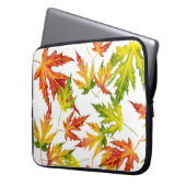 Silver Maple auf einem Laptop-Sieb Laptopschutzhülle (Vorderseite Links)
