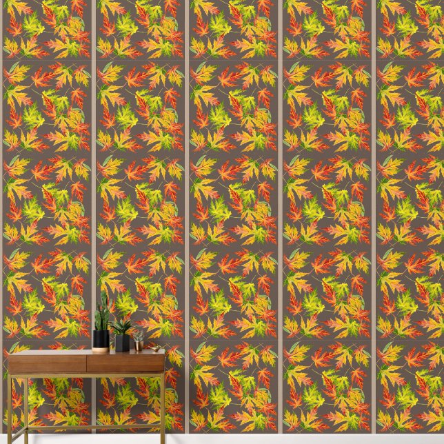 Silver Maple auf einem Tapete (Korridor)