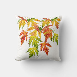 Silver Maple auf einem Throw Kissen