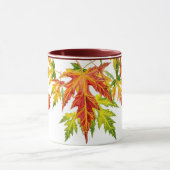 Silver Maple auf einer Combo-Tasse (11 oz) Tasse (Zentrum)