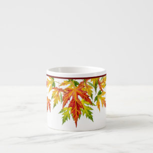 Silver Maple auf einer Espresso-Tasse Espressotasse
