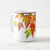 Silver Maple auf einer klassischen Tasse (Vorderseite Links)