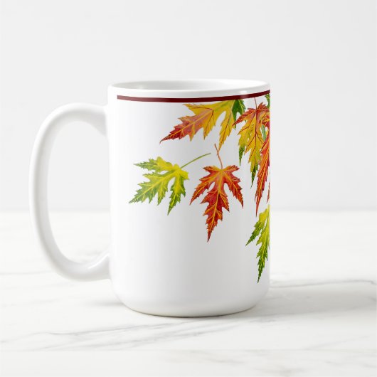 Silver Maple auf einer klassischen Tasse (Links)