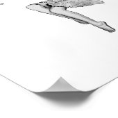 Silver Maple Fairy mit Samen Poster (Ecke)