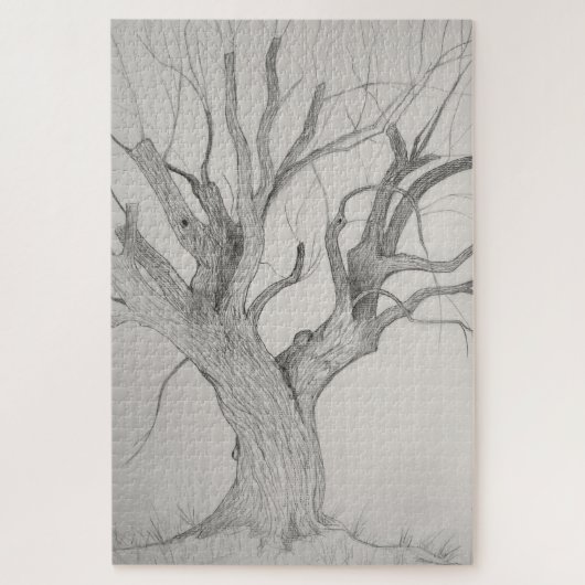 Silver Maple Jigsaw Puzzle (Vertikal)