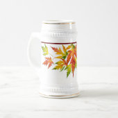 Silver Maple on a Stein Bierglas (Vorderseite Links)