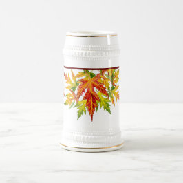 Silver Maple on a Stein Bierglas