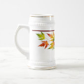 Silver Maple on a Stein Bierglas (Links)