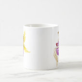 Silver Maple Tree Fairy Holding Blume Kaffeetasse (Mittel)