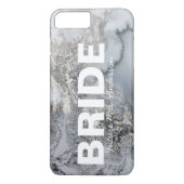 Silver Marble Bridge Design Case-Mate iPhone Hülle (Rückseite)