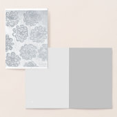 Silver Marigolds Folienkarte (Anzeige)