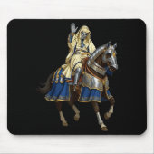 Silver Mask King Baldwin Iv Golden Mask Medieval A Mousepad (Vorne)