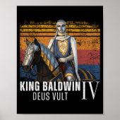 Silver Mask King Baldwin Iv Golden Mask Medieval A Poster (Vorne)