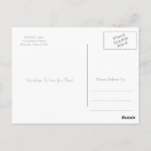 Silver Masquerade Ball Quinceanera 15. Geburtstag Postkarte (Rückseite)