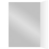 Silver Masquerade Lila Tischnummer Card (Innen (Links))