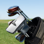 Silver Medical Caduceus Golf Headcover (In Situ)